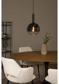 Lucide 45402/30/30 - Luster na lanku MARIUS 1xE27/40W/230V čierna