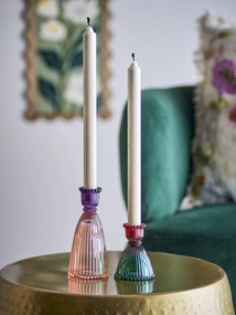 Bloomingville Sklenený svietnik Shilo Multi – sada 2 ks