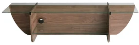 TV stolík Lily Walnut