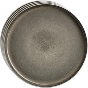 Mäser Súprava plytkých tanierov Lunaria Brown 26 cm, 4 ks
