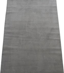 Koberec Zurich 1903 GREY – sivý vzorovaný obdĺžnik Rozmer: 60x100 cm