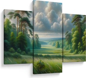 Obraz - Zelená krajina (90x60 cm)