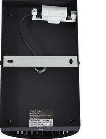 Japandi nástenné svietidlo čierne IP44 - Jayla