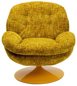 Cosy otočné kreslo žlté