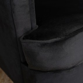 Kreslo Kitch 2 (čierna) . Akcia -10%. Vlastná spoľahlivá doprava až k Vám domov. 1119143