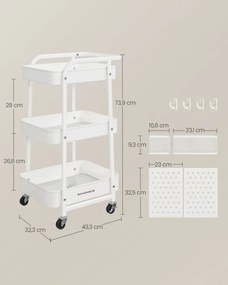 Mobilný vozík LRC037W01