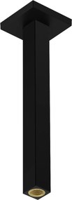 Hansgrohe Hansgrohe, prívod od stropu E 300 mm, čierna matná, HAN-24339670