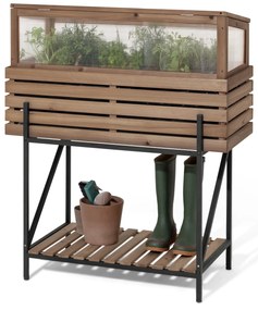 Vyvýšený záhon s nadstavcom na parenisko »Elin«