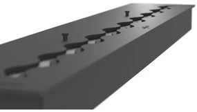 InFire - Vstavaný BIO krb 7,5x120 cm 7kW čierna