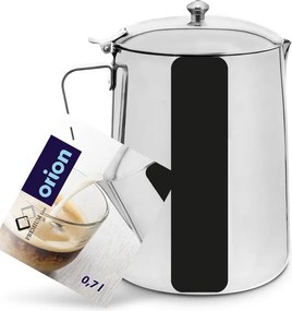 Varná kanvica z nehrdzavejúcej ocele v striebornej farbe 700 ml Anett – Orion