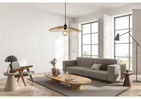 Searchlight 88550GO - Luster na lanku WAVE 1xE27/60W/230V zlatá