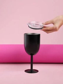 Pohár na stopke RONNE na víno 730498 360 ml