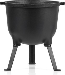 Litinový kotlík KESEL 8 L černý