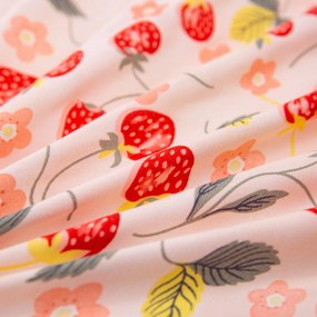 Obliečky z mikrovlákna STRAWBERRY ružové Rozmer obliečky: 70 x 90 cm | 140 x 200 cm