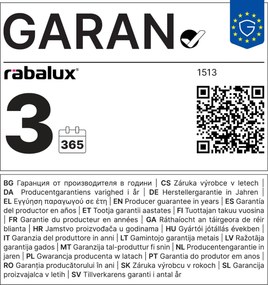 Rabalux LED Filament žiarovka číra A60 6W/E27/700Lm/CCT 2700K-6500K/Dim