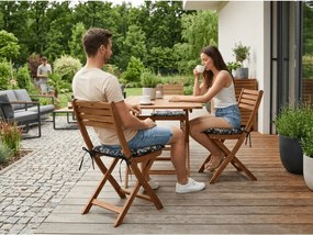 Podsedák na stoličku OMBRE 38x38 cm, sivý