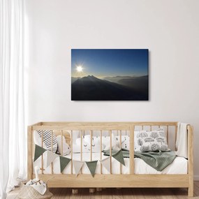 Obraz - Nad vrchol hôr (90x60 cm)