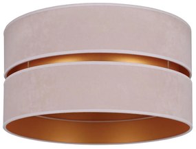 Duolla - Stropné svietidlo DUO 1xE27/15W/230V pr. 40 cm béžová/zlatá