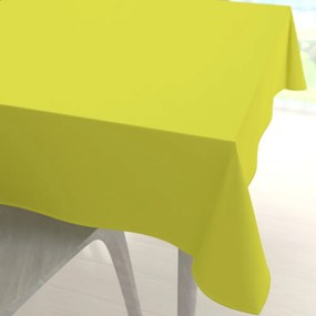 Biante Dekoračný štvorcový obrus Rongo RG-026 Žltozelený 60x60 cm