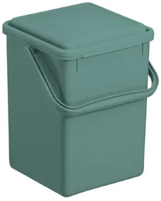 M - Odpadkový kôš na bio odpad, Kompostér BIO, matný zelený, 9l