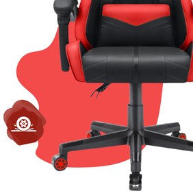 Hells Herná stolička pre deti Hell's Chair HC-1004 KIDS RED