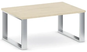 Konferenčný stôl STIFF, 100x68 cm, dub prírodný