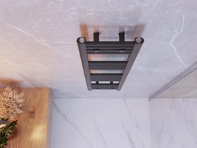Erga Basic, vykurovacie teleso 1200x300 mm, 336 W, čierna, ERG-LAV-BASIC-12030-BK