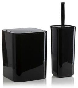 Kúpeľňový set SIERRA 5 ks čierna