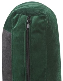 Pohovka trojsedačka VEDISO (polyester) (zelená). Vlastná spoľahlivá doprava až k Vám domov. 1019392