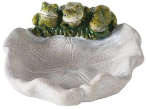 BOLTZE Napájadlo pre vtáky Dimona1, 10,4x21,3 cm, keramika, sivá