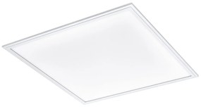 EGLO Prisadený LED panel s čuldom SALOBRENA-M, 35W, denná biela, 60x60cm, štvorcový
