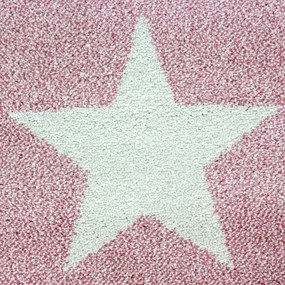 Ayyildiz, Kusový koberec Kids 620 pink, 120x170, ružová, detská izba