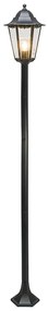 Klasická vonkajšia stojaca lampa čierna 170 cm IP44 - New Orleans 1