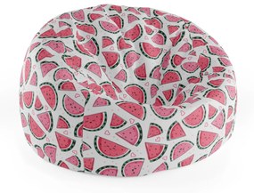 Sablio Sedací vak Cocoon Vodní meloun - 115 x 75 cm x 45 cm