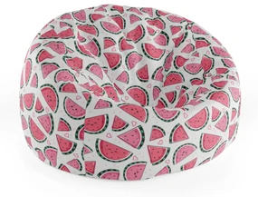 Sablio Sedací vak Cocoon Vodní meloun - 115 x 75 cm x 45 cm