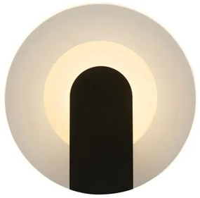 Searchlight 95410BK - LED Nástenné svietidlo TARGET LED/7W/230V čierne