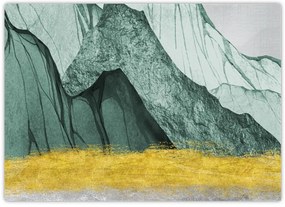 Obraz - Smaragdové hory N⁰2 (70x50 cm)