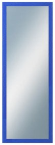 DANTIK - Zrkadlo v rámu, rozmer s rámom 50x140 cm z lišty RETRO modrá (2532)
