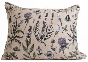 Mušelínová obliečka na vankúš 70 × 90 cm – Herbár