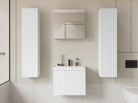 Kúpelňový nábytok Damysos II XL, Farby: biela, Sifón: bez sifónu, Umývadlová batéria: Economico BYU 020M