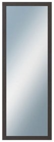 DANTIK - Zrkadlo v rámu, rozmer s rámom 50x140 cm z lišty RETRO tmavo šedá (2529)