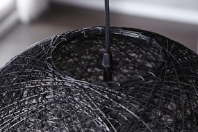 Lampa Wrap čierna 60cm