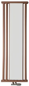 Regnis Kalipso Mirror, vykurovacie teleso 500x1000mm so stredovým pripojením 50mm, 531W, čierna matná, KALIPSOLUSTRO/1000/500/D5/BLACK