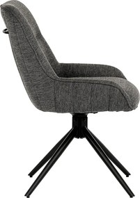 Jedálenské kreslo HC-535 GREY2 Farba: Sivá