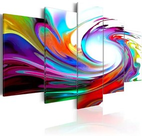 Obraz - Rainbow - swirl Veľkosť: 200x100, Verzia: Premium Print