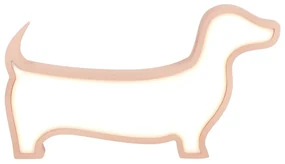 Ružová detská lampička Dog - Candellux Lighting