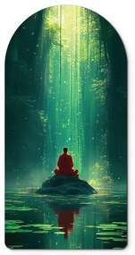 drevko |  Obraz Meditácia na jazere  90 x 45 cm