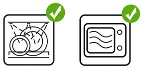 Porcelánový dezertný tanierik Meadow - Ø19*2 cm