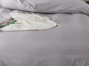 XPOSE® Bavlnené Renforcé obliečky EVITA na dve lôžka - svetlo sivé