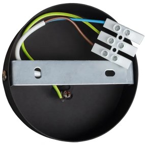 Prisadený luster QUEEN 3xE27/15W/230V čierny